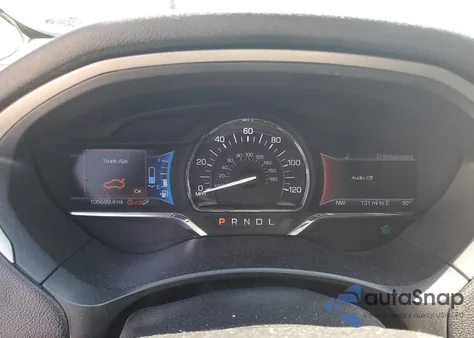 2016 Lincoln Mkz Hybrid from USA, damaged, VIN 3LN6L2LU4GR600425